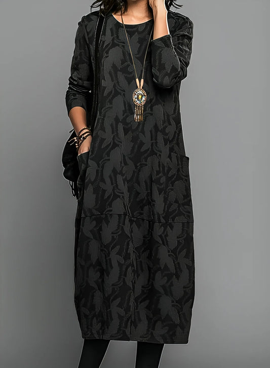 Julia™ | Warmes Winterkleid mit elegantem Schnitt