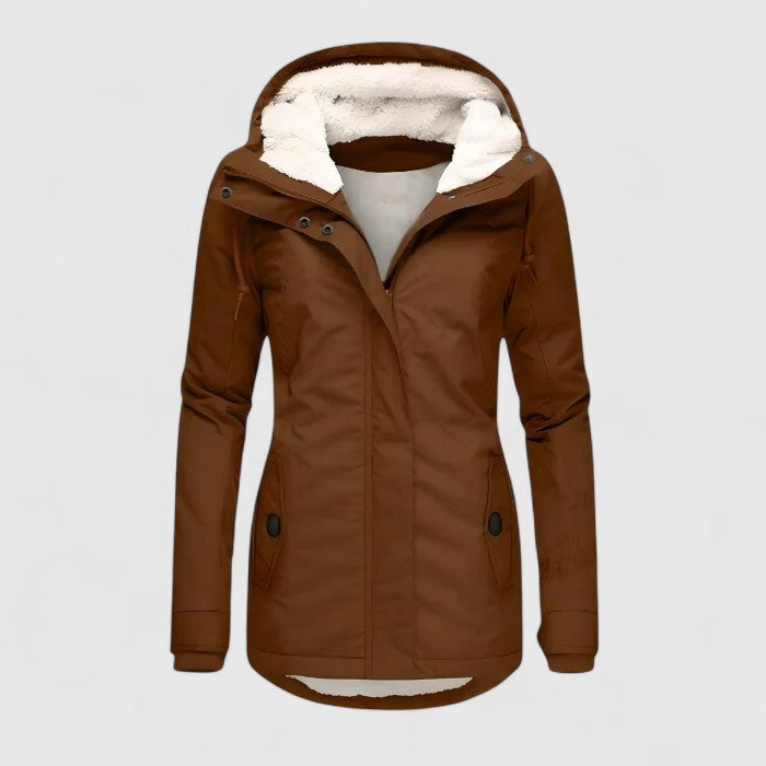 Katharina™ | Elegante, wasserdichte Jacke mit warmer Note