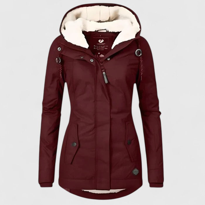 Katharina™ | Elegante, wasserdichte Jacke mit warmer Note