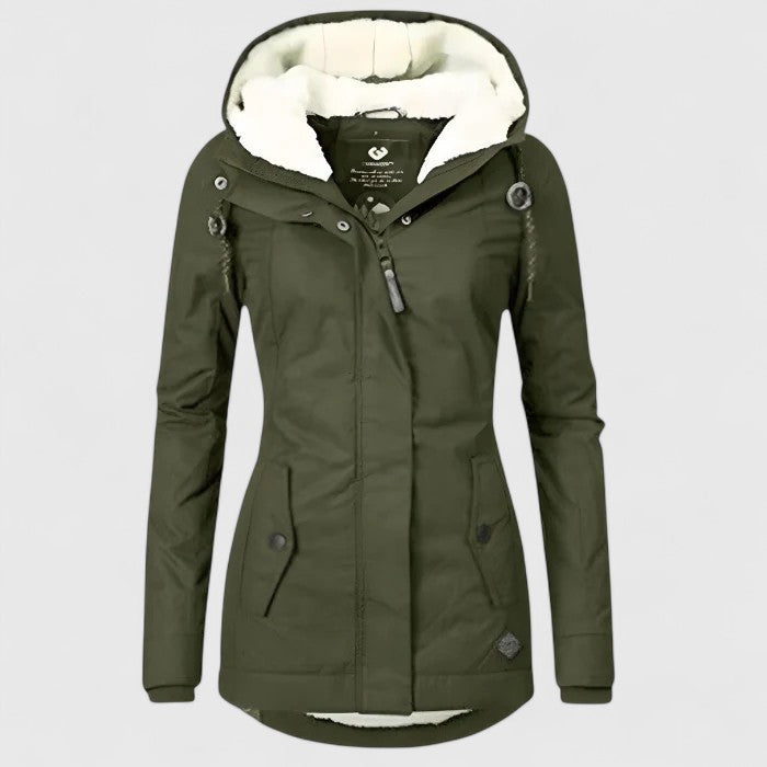 Katharina™ | Elegante, wasserdichte Jacke mit warmer Note