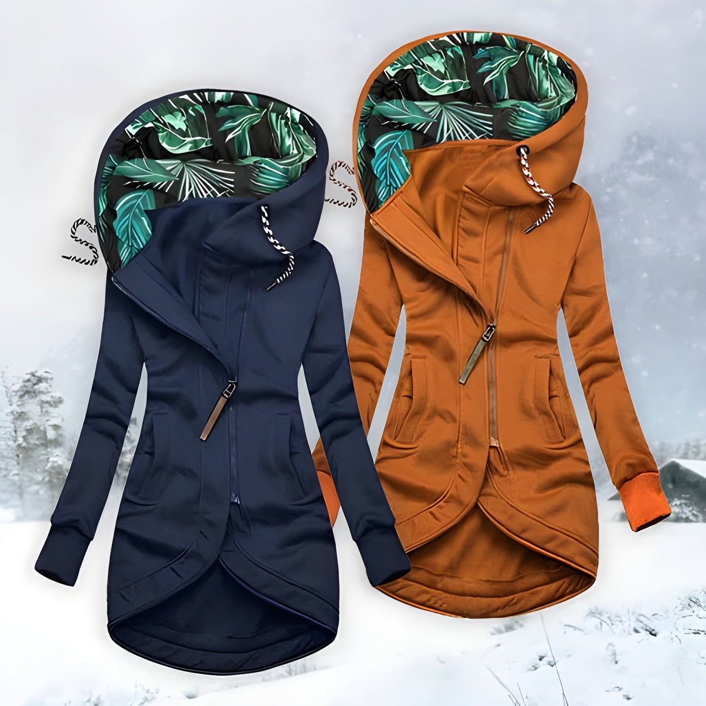 Mariella™ | Elegante & warme Winterjacke mit Kapuze